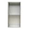Alfi Brand 12 x 24 Brushed SS Vertical Dbl Shelf Bath Shower Niche ABN1224-BSS - alternate 5